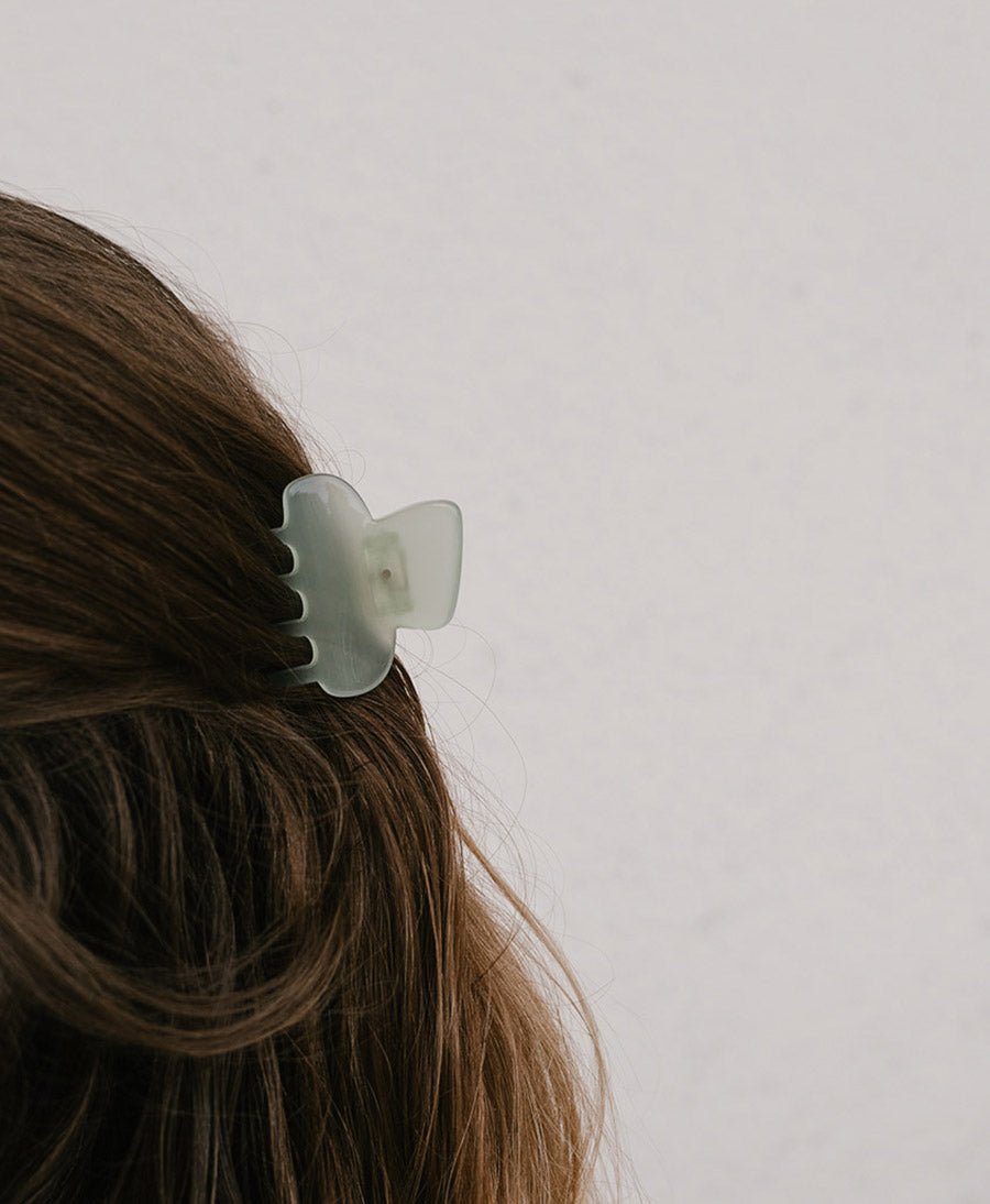 Kleine Haarklammer AGNÈS SMALL aus Acetat - Dunst - Clomes - clomes