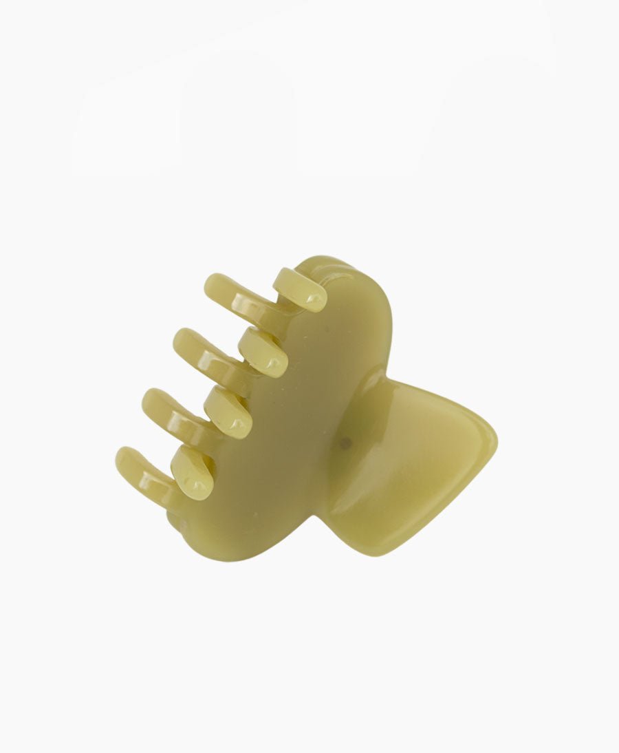 Kleine Haarklammer AGNÈS SMALL aus Acetat - Kiwi - Clomes - clomes
