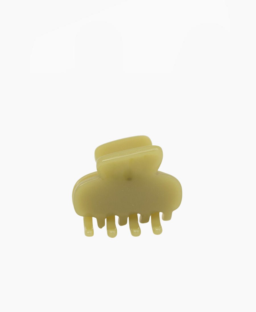 Kleine Haarklammer AGNÈS SMALL aus Acetat - Kiwi - Clomes - clomes