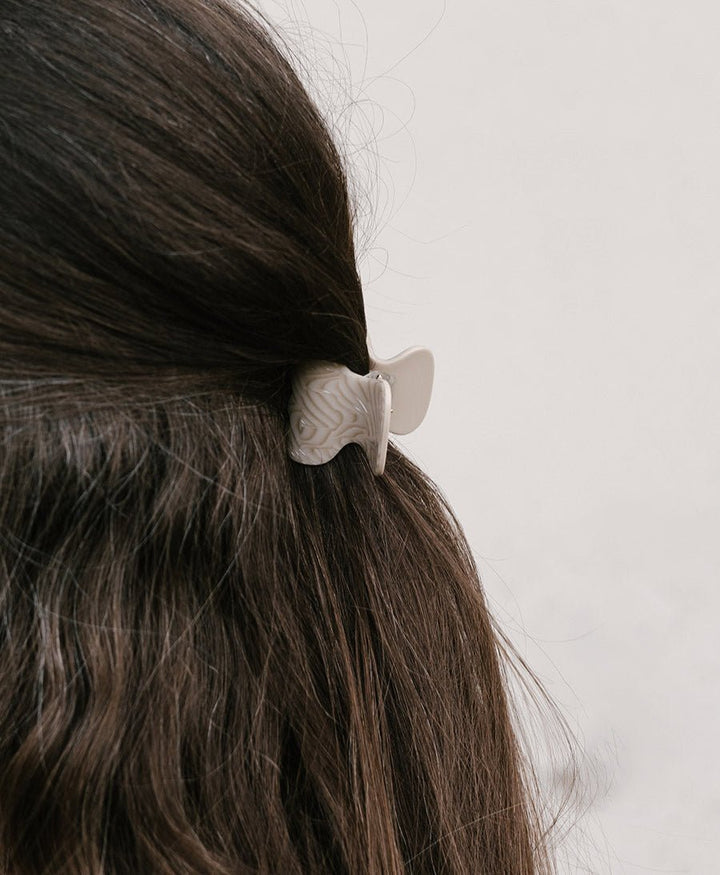 Kleine Haarklammer OLIVIA aus Acetat - Millefeuille - Clomes - clomes