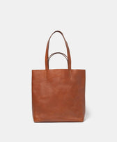 Ledertasche Tragetasche Klein Tote Bag Park in Braun