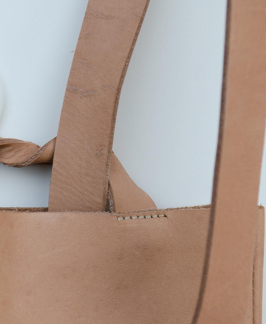 Kleiner Rucksack RITMO aus Leder - Secondhand - Tigre de Salon - clomes