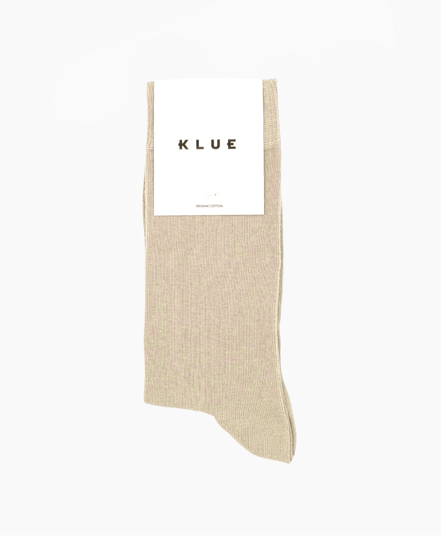 Socken Bio-Baumwolle - Beige