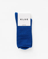 Glitzer Socken Lyocell Klue in Königsblau
