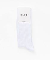 Socken Baumwolle Feine Streifen Klue in Weiss