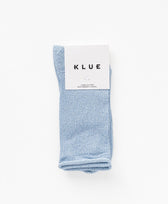 Glitzer Socken Lyocell Klue in Himmelblau
