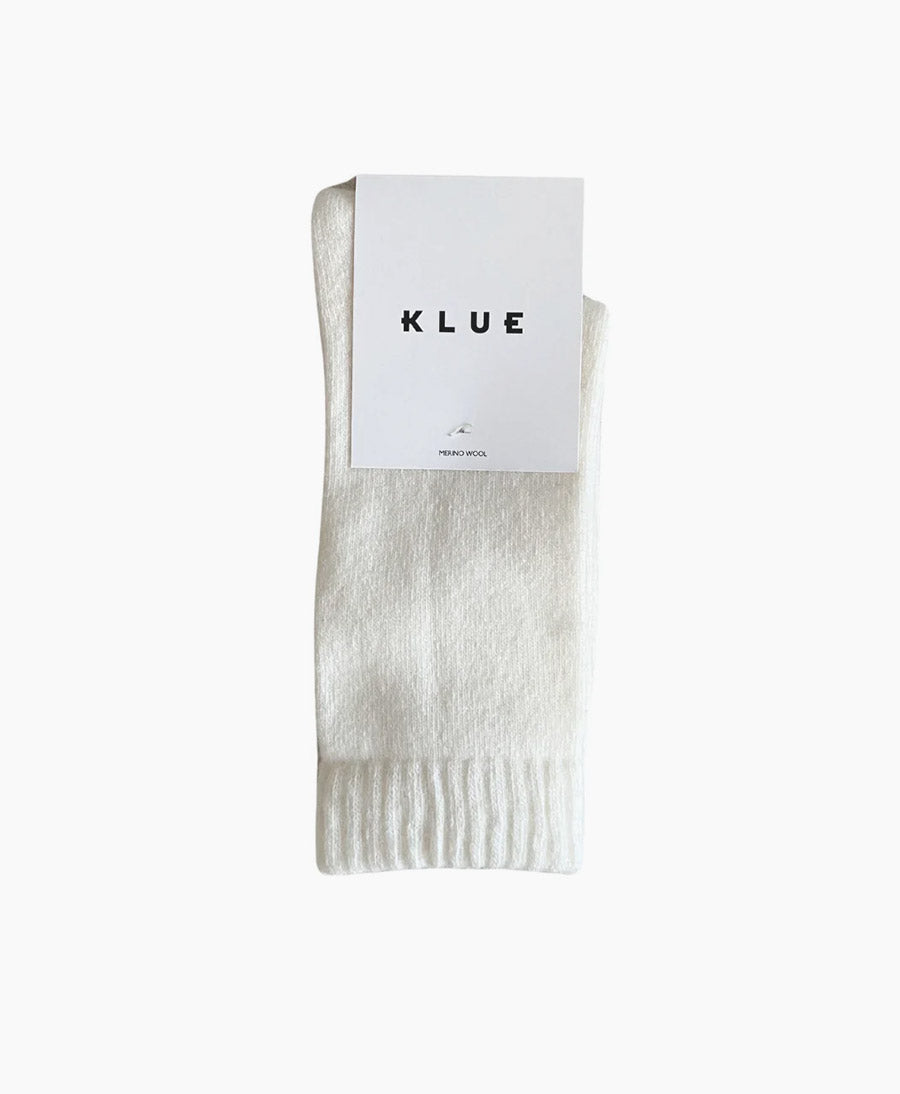 Socken Merinowolle - Weiss