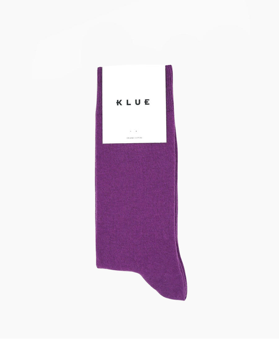 Socken Bio-Baumwolle - Violett
