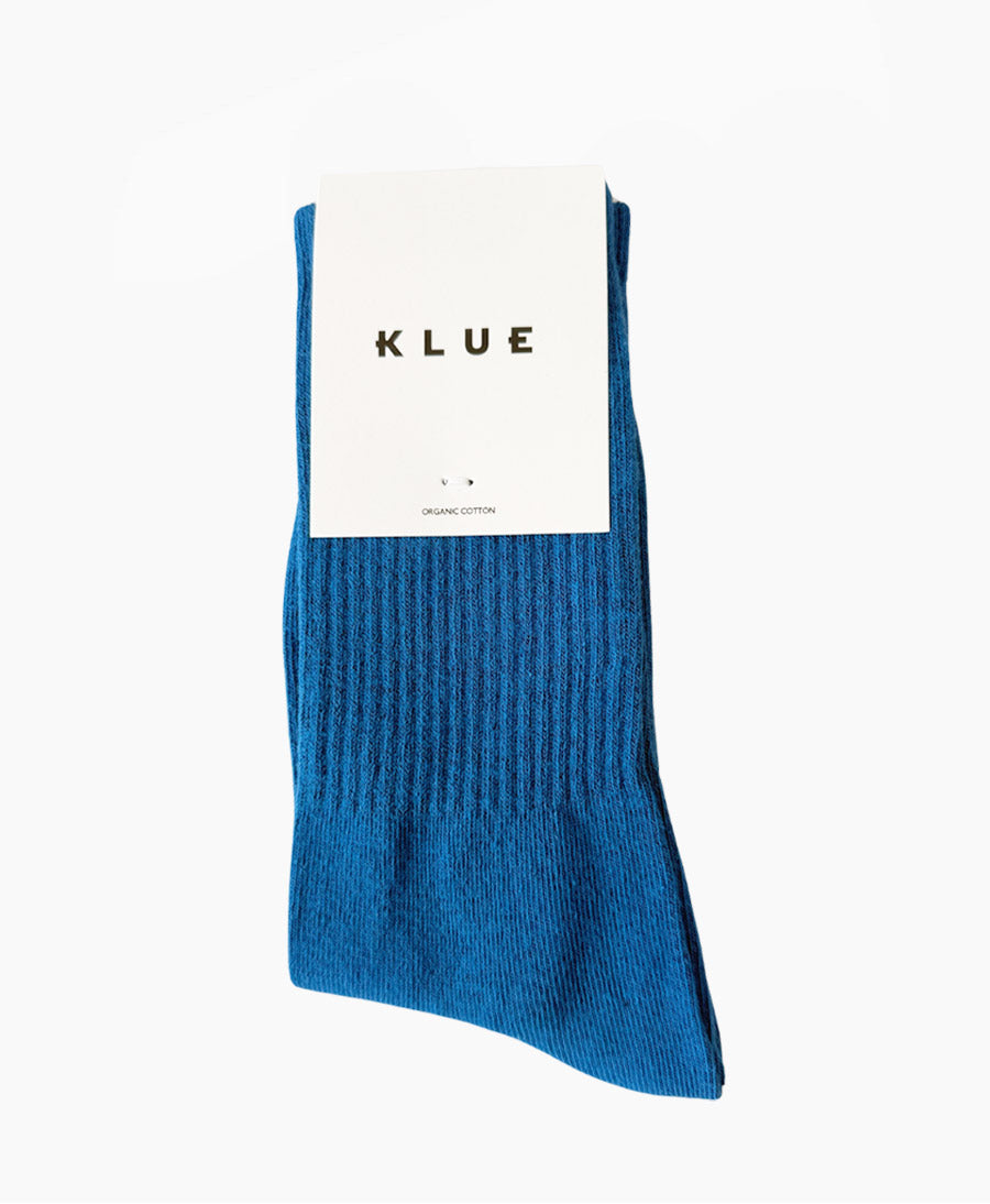Tennis Sportsocken Bio-Baumwolle - Blau