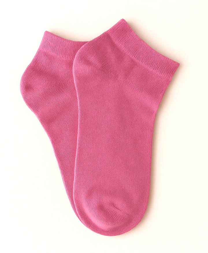 Knöchelsocken Lyocell - Fuchsia
