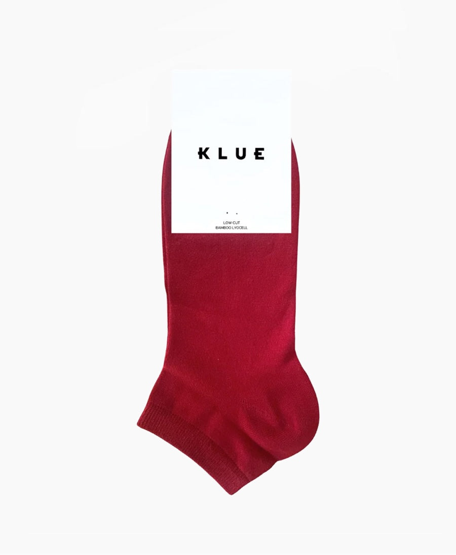 Knöchelsocken Lyocell - Rot
