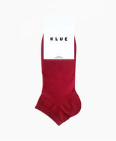 Knöchelsocken Lyocell Klue in Rot