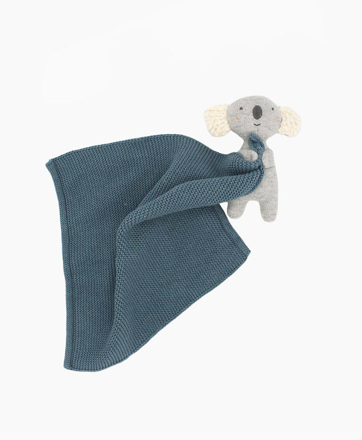 Nuschi / Kuscheltuch - Koala - Blau