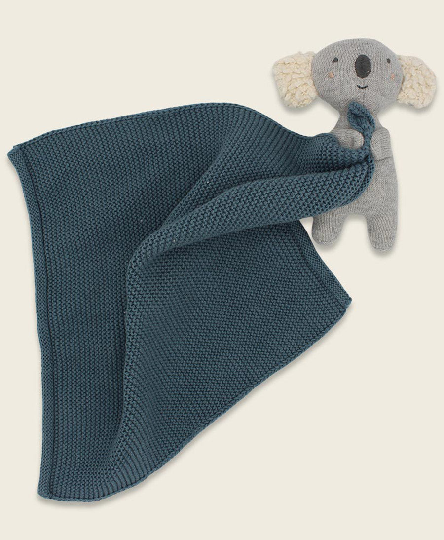 Nuschi / Kuscheltuch - Koala - Blau