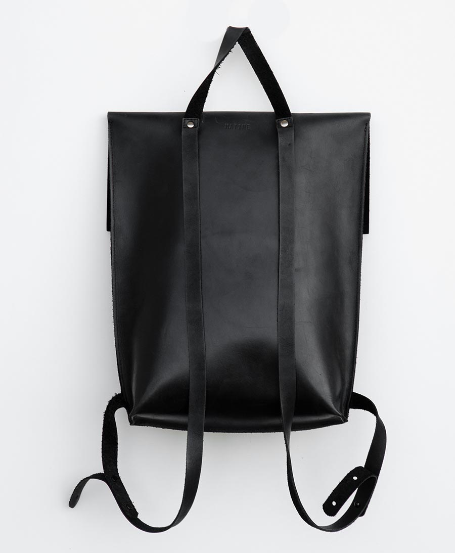 Lederrucksack Schwarz von MATINE - Secondhand - MATINE - clomes