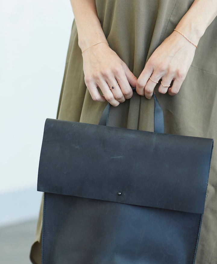 Lederrucksack Schwarz von MATINE - Secondhand - MATINE - clomes