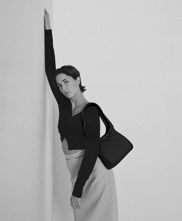 Ledertasche CLARA - Leder, schwarz - Are Studio - clomes