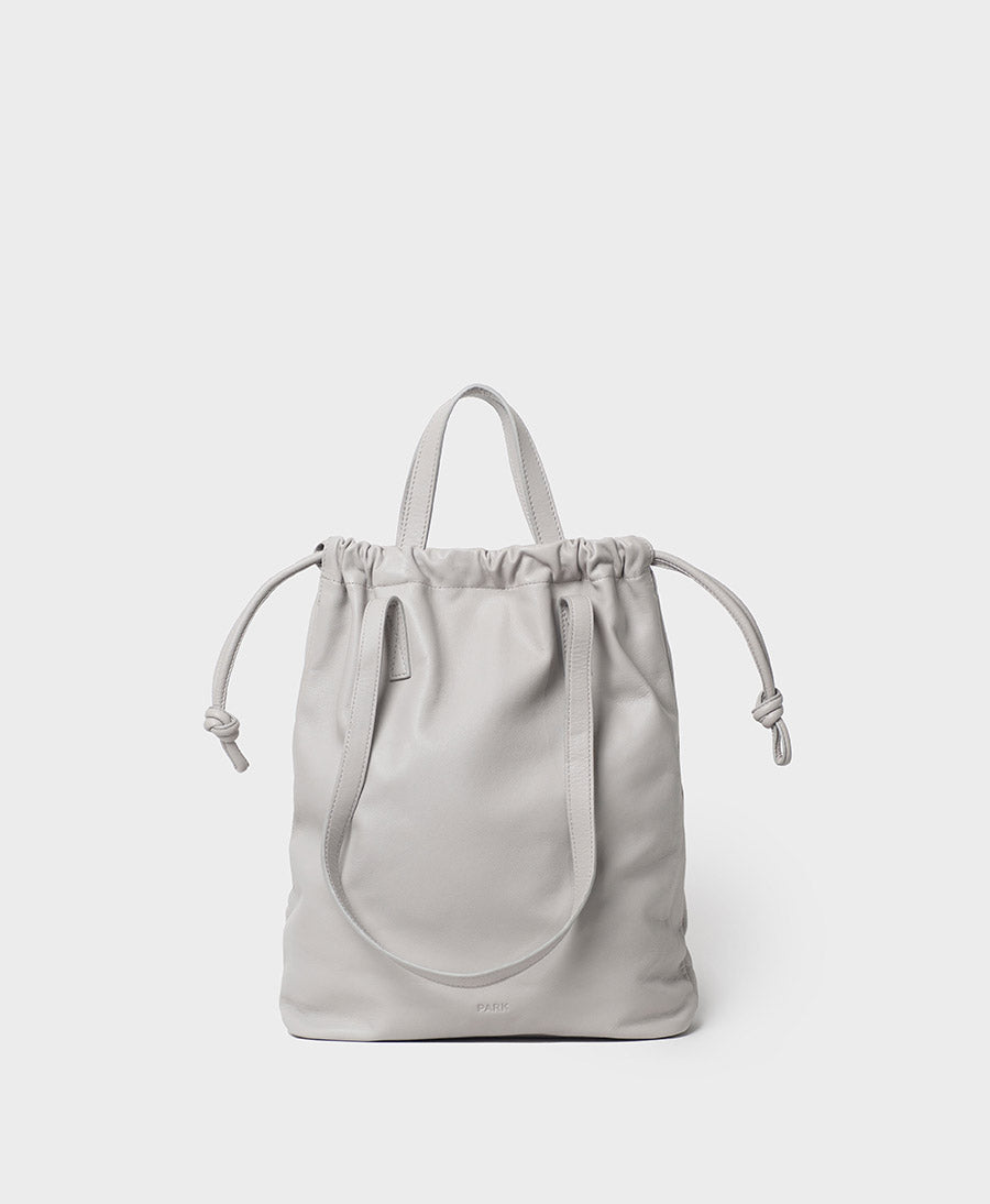 Knot Bag aus weichem Leder - Perla
