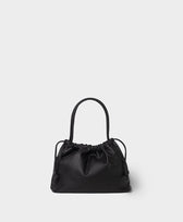 Ledertasche Mittelgrosse Knot Bag Park in Schwarz