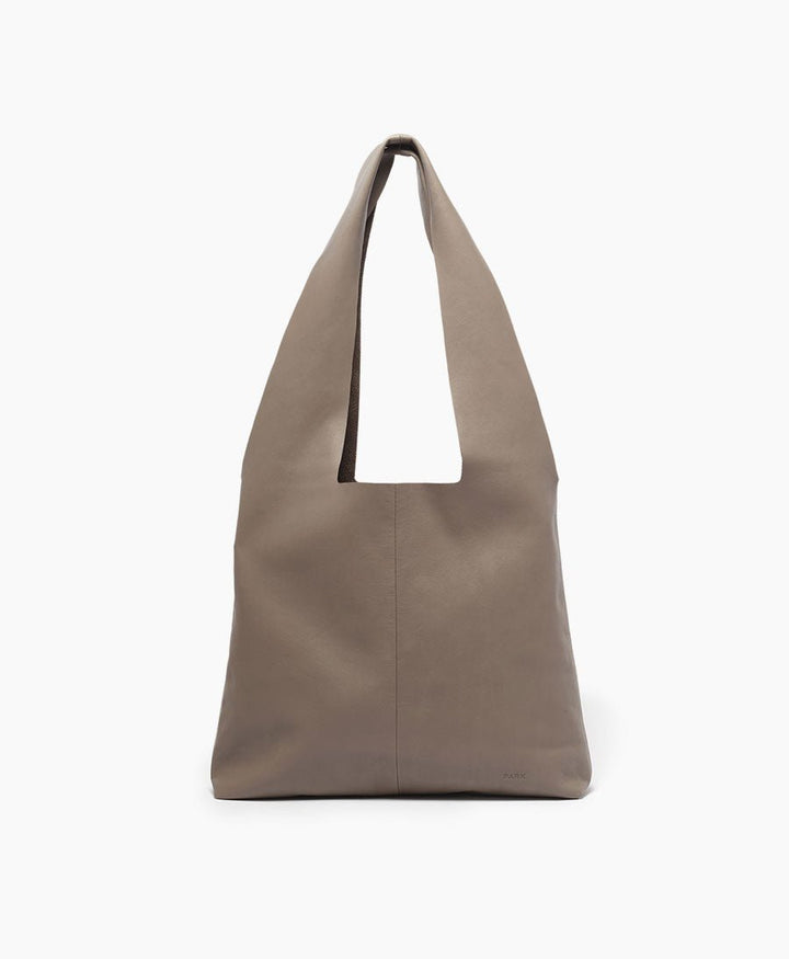 Ledertasche Slouchy Bag - Clay - PARK - clomes