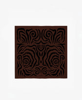 Seidenfoulard Linea Scarf Bembien in Espresso