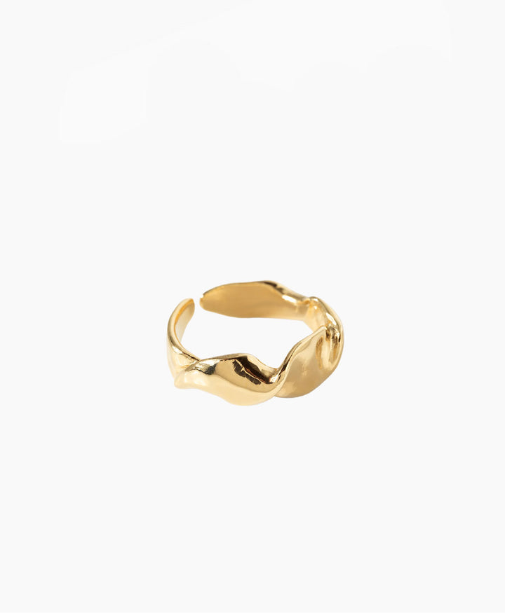 Venus Fingerring vergoldet