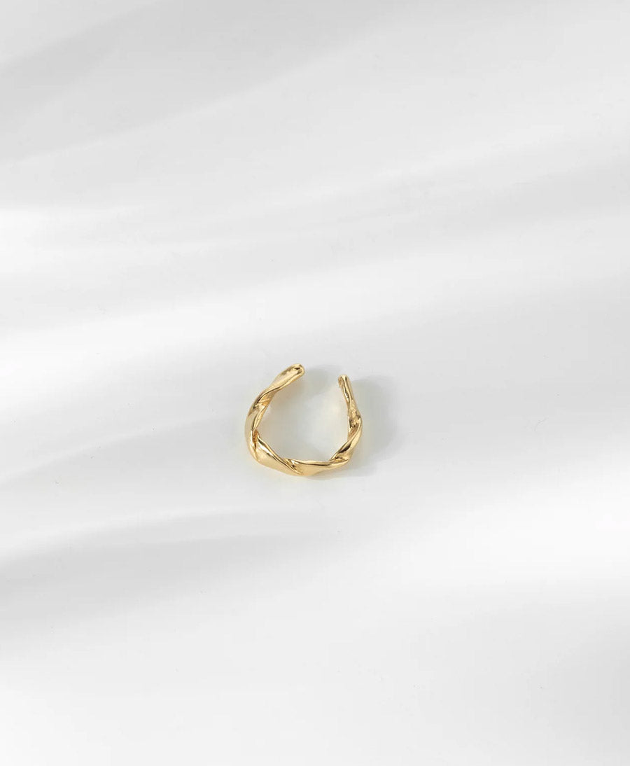 Venus Fingerring vergoldet