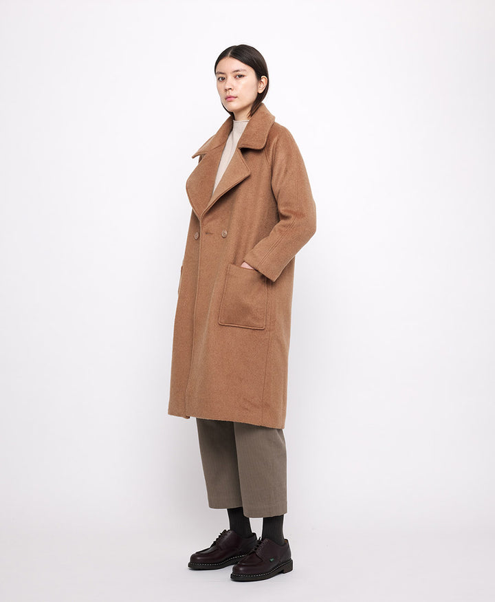 Wollmantel "Classic Wool Coat" - Camel