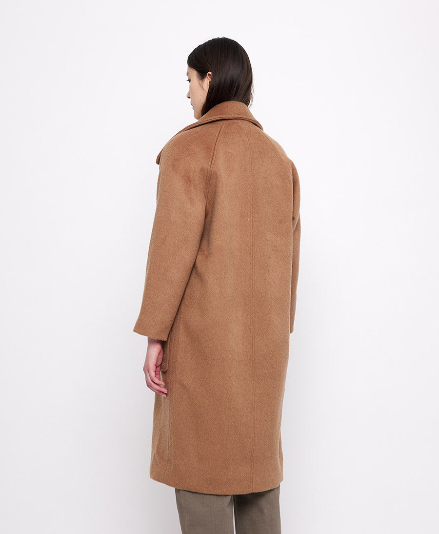 Wollmantel "Classic Wool Coat" - Camel