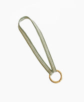 Schlüsselband Matcha Yoomee in Vergoldeter Karabiner Kurz