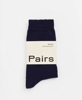 Socken Merino Pairs in Tintenblau