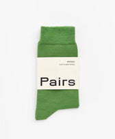Socken Merino Pairs in Grasgrün