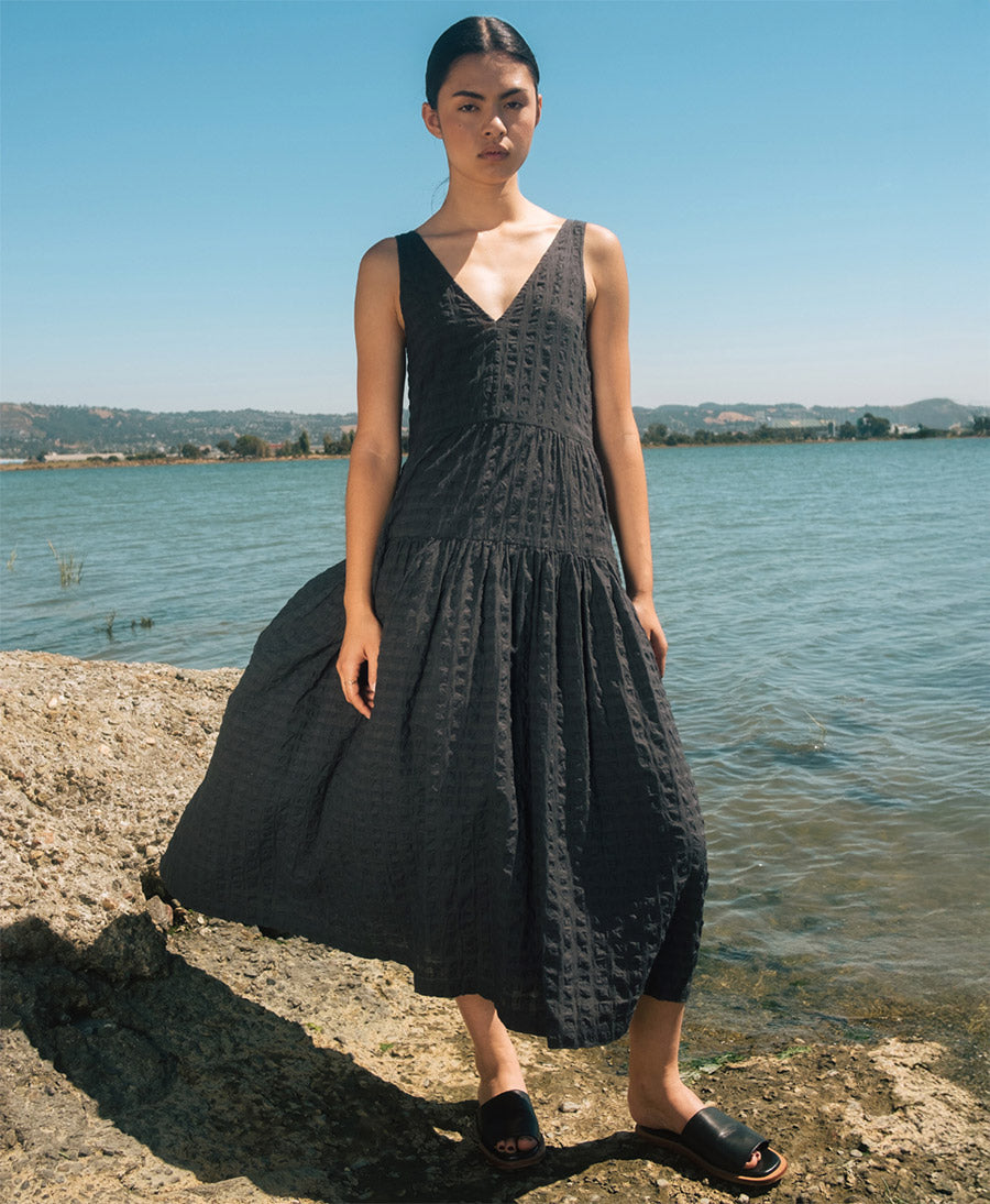 Kleid Ira - Faded Black