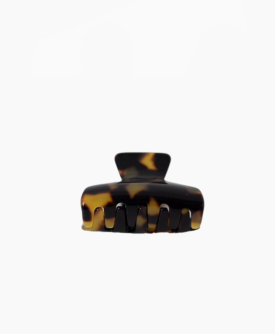 Mini Haarklammer JEANNE aus Acetat - Tortoise - Clomes - clomes