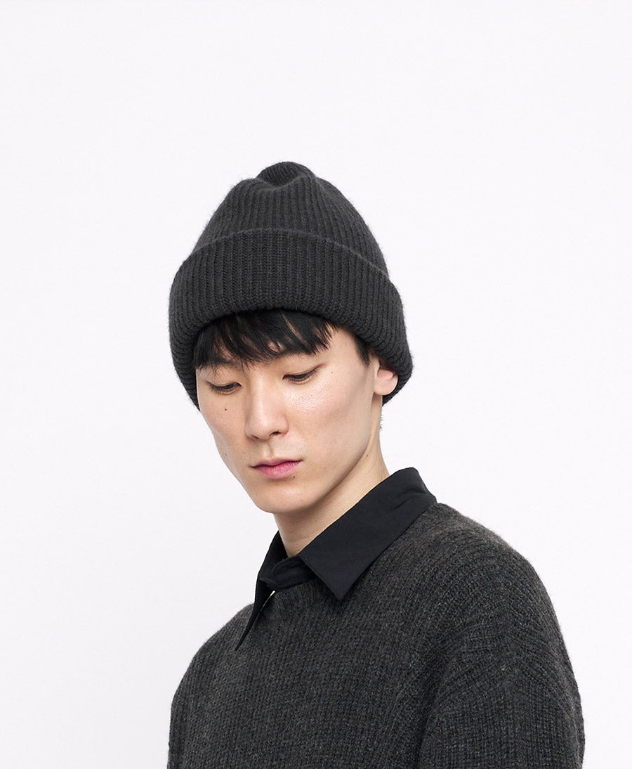 Mütze "Signature Yak Beanie" - Charcoal