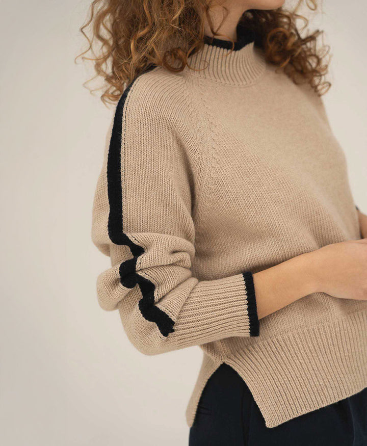 Strickpullover Agnes - Beige