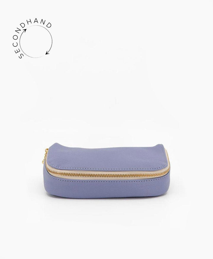 Necessaire aus Leder Lila - Erin Templeton - Secondhand - Erin Templeton - clomes