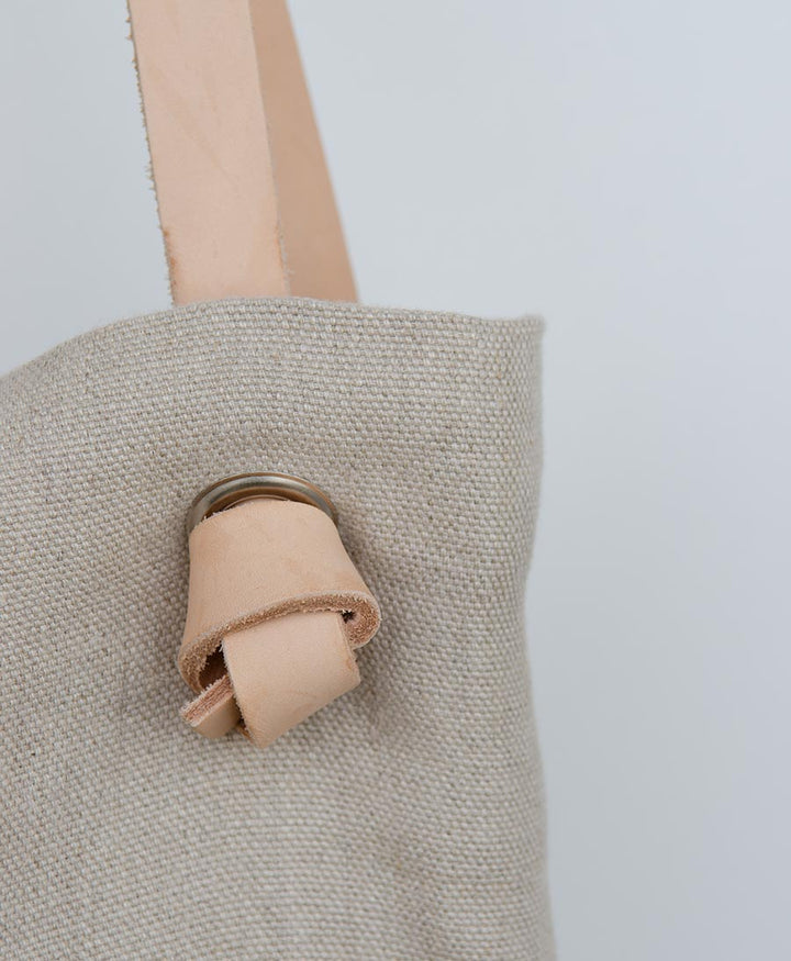 NOEUD Bag aus Leinenstoff - Secondhand - Marin et Marine - clomes