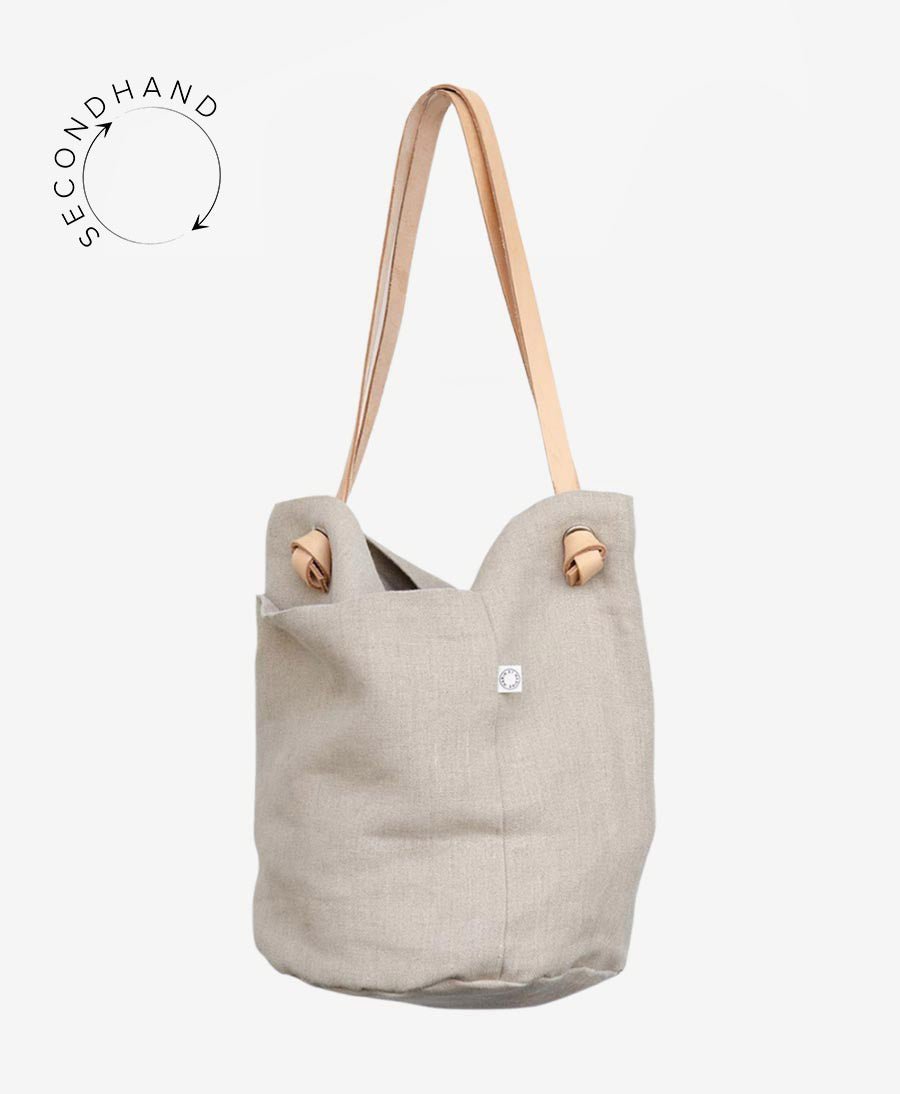 NOEUD Bag aus Leinenstoff - Secondhand - Marin et Marine - clomes