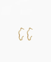 Creolen Klein CRANA 20mm Clomes in Vermeil
