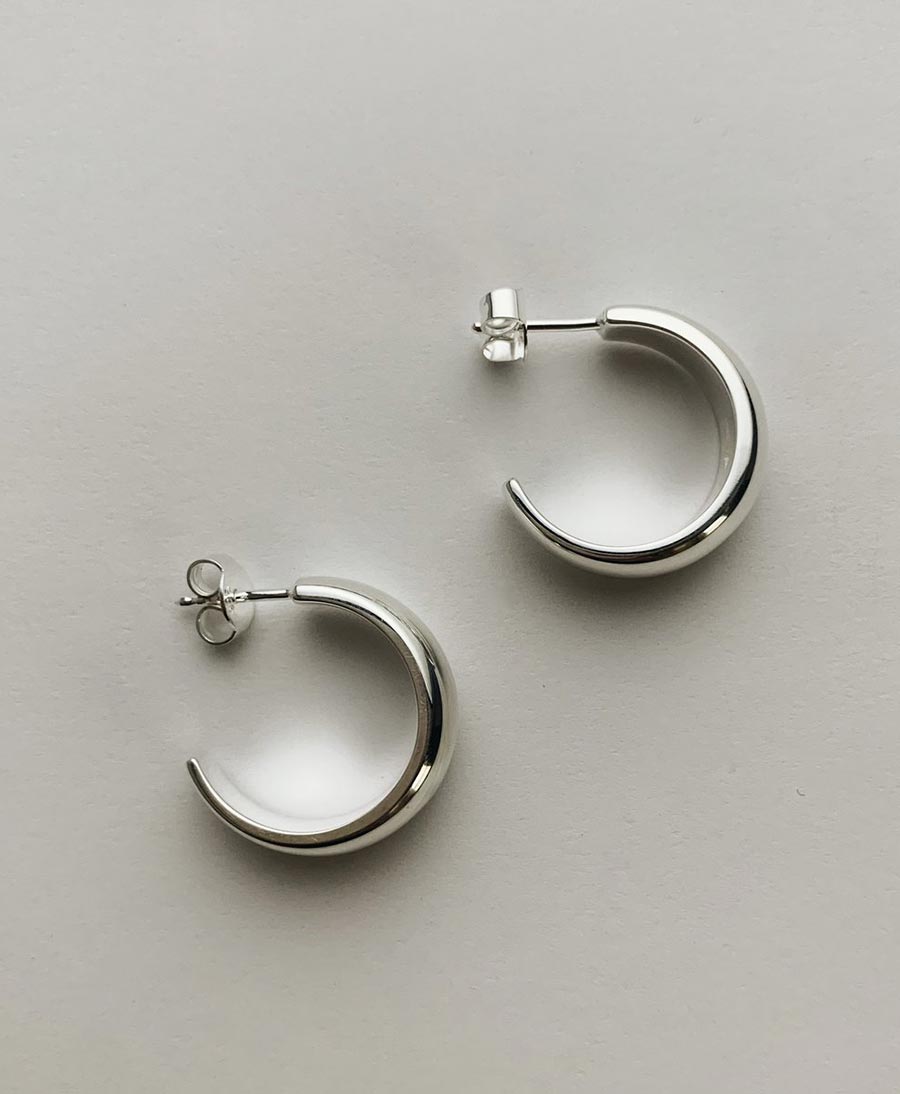 Ohrringe June aus Sterling Silber von Molokai - Secondhand - MOLOKAI - clomes