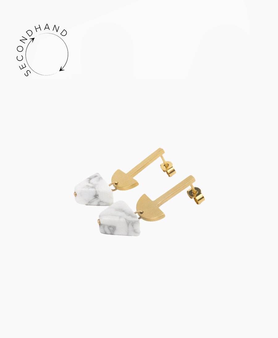 Ohrringe Pendel & Stone von Baiushki - Secondhand - BAIUSHKI - clomes