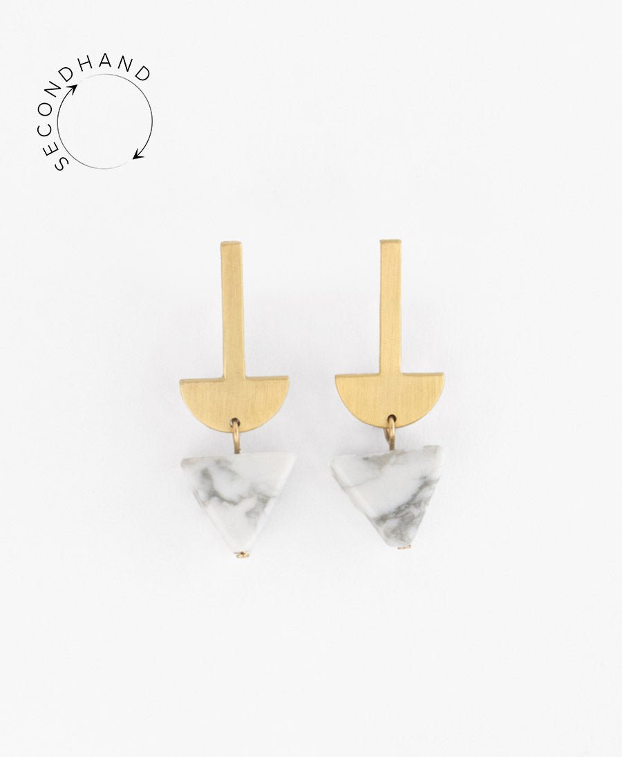 Ohrringe Pendel & Stone von Baiushki - Secondhand - BAIUSHKI - clomes