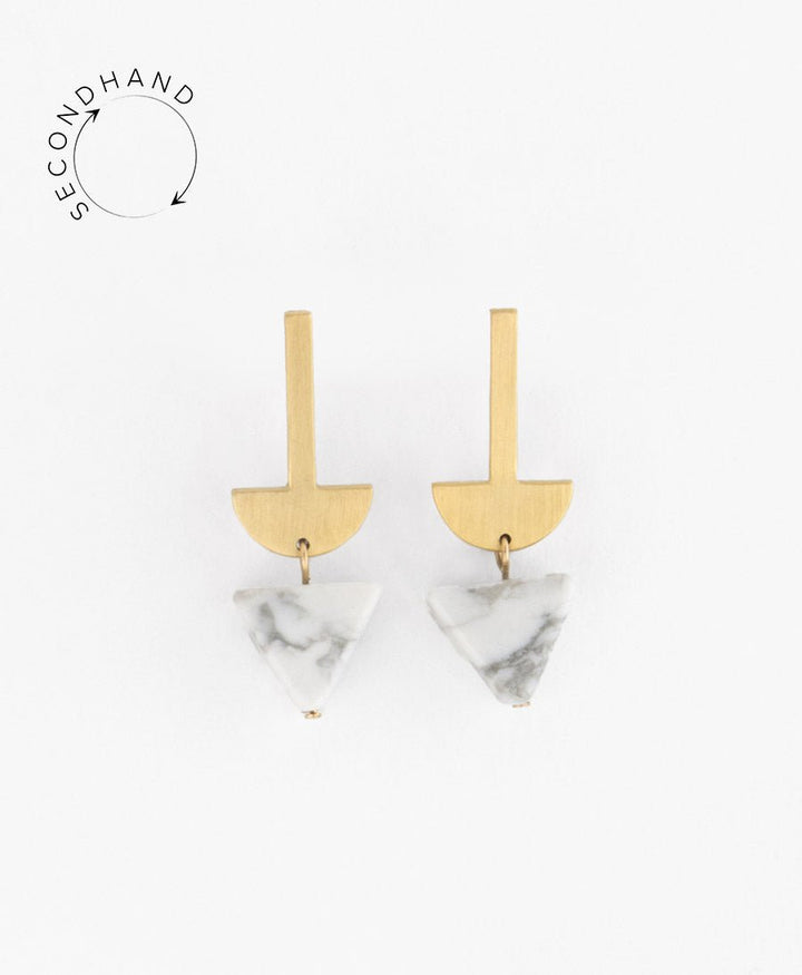 Ohrringe Pendel & Stone von Baiushki - Secondhand - BAIUSHKI - clomes