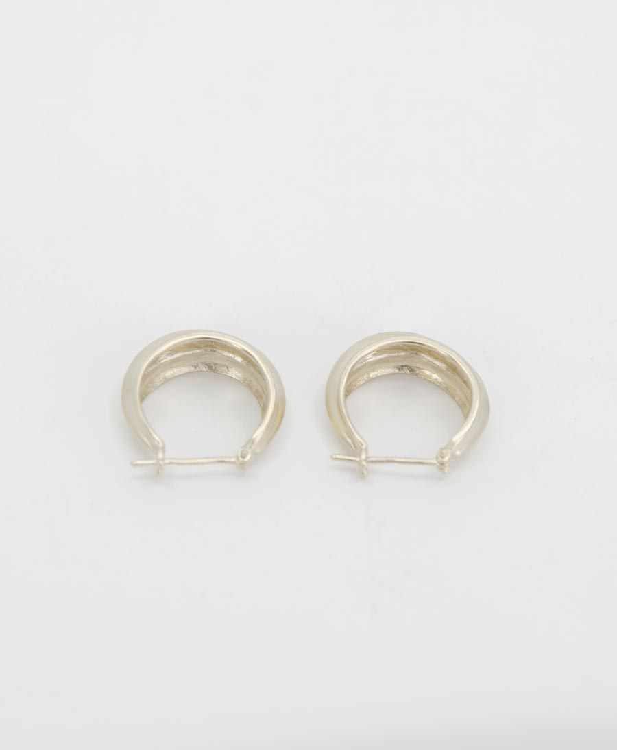 Ohrringe VENIA mit Klappverschluss - Sterling Silber - Clomes - clomes
