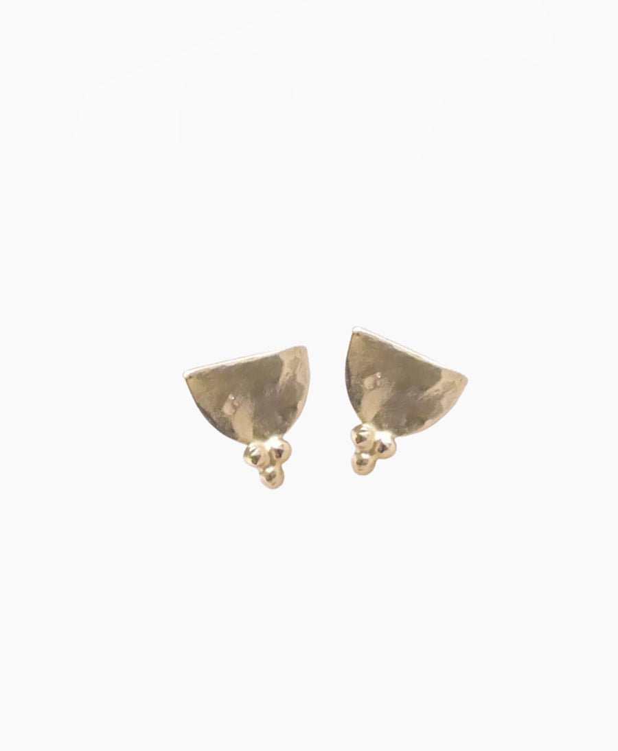 Ohrstecker Gold "Ornate Dainty Stud" - Wild Fawn - clomes