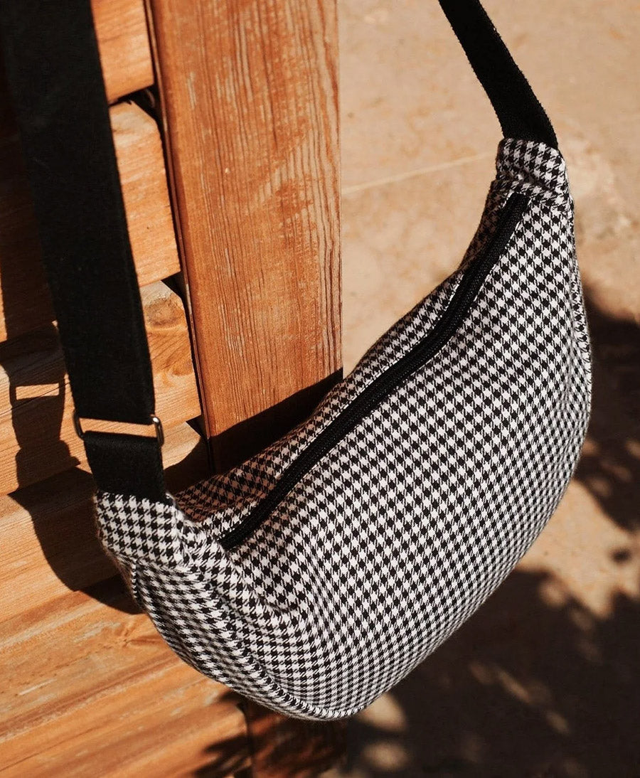 Lune Bag Bauchtasche aus Bio-Baumwolle - Vichy