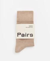 Socken Bambus Pairs in Beige