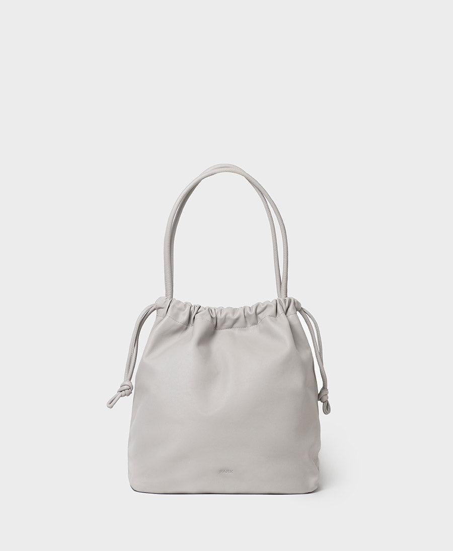 Grosse Knot Bag aus weichem Leder - Perla