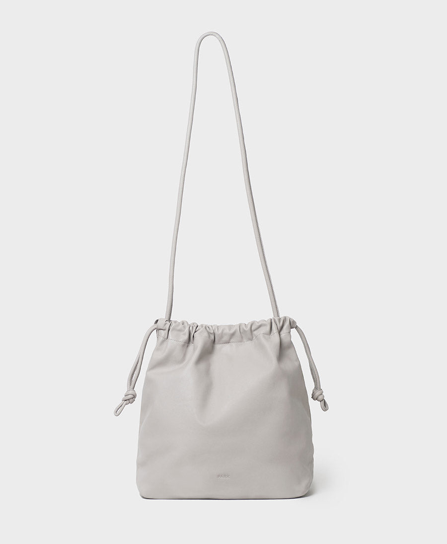 Grosse Knot Bag aus weichem Leder - Perla